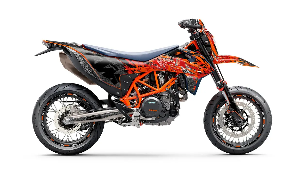 Ktm 690 Enduro Graphics - "Scorched" (2024 Edition) 1