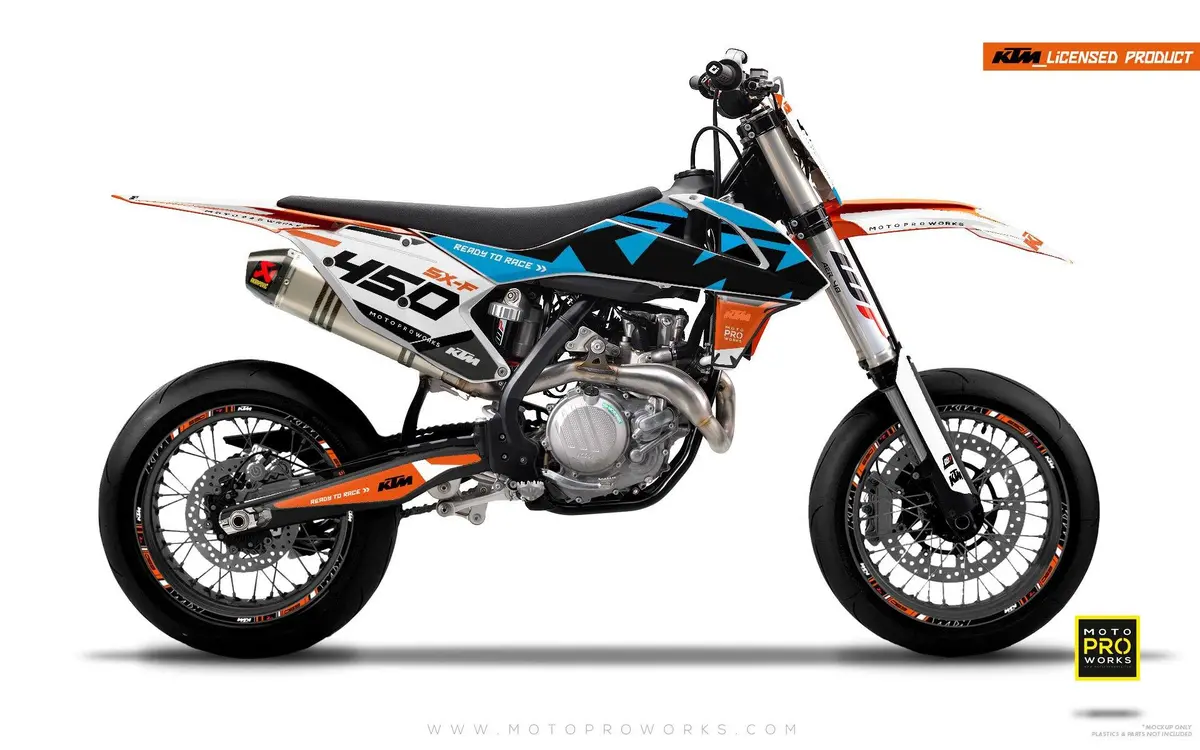 Ktm Exc/Sx/Xc Graphics - "Readyone" (Blue) 1