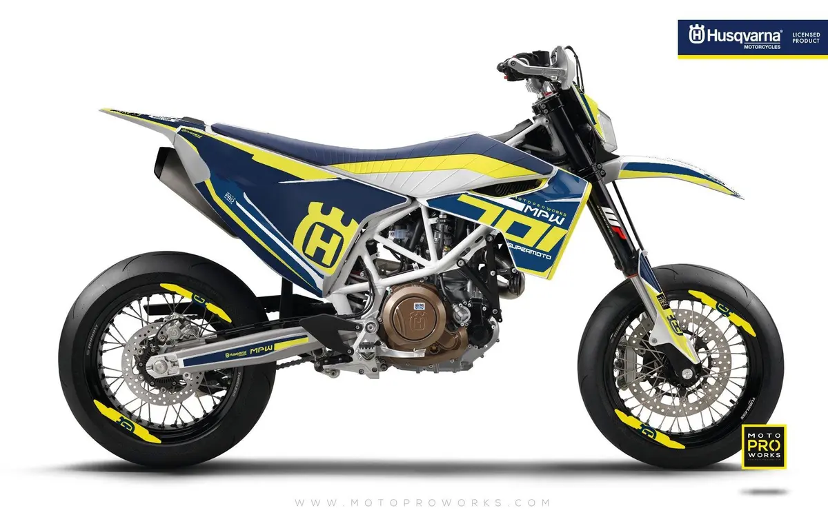Husqvarna 701 Graphics - "Sevenohone" (Blue) 1