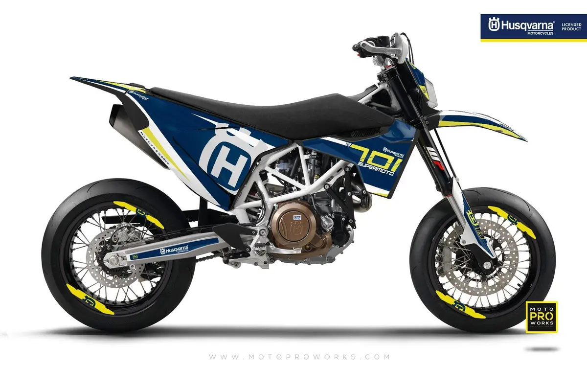 Husqvarna 701 Graphics - "Sevenohtwo" (Blue) 1