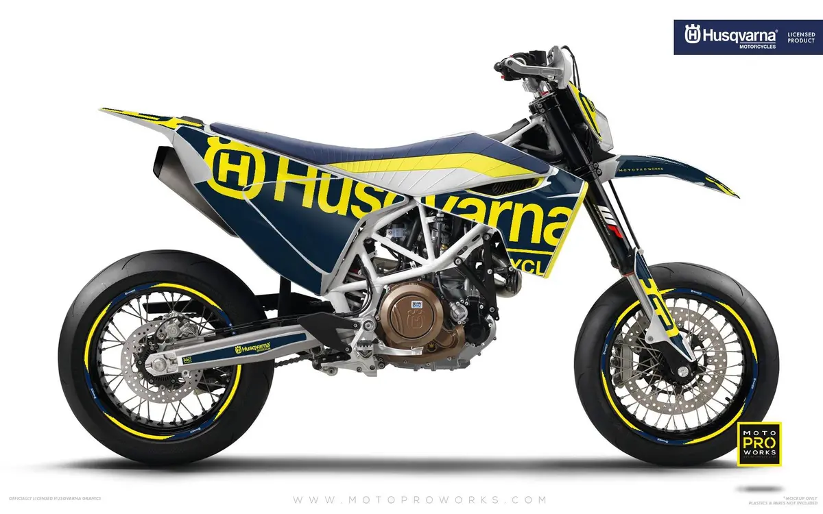 Husqvarna 701 Graphics - "Statement" (Blue) 1