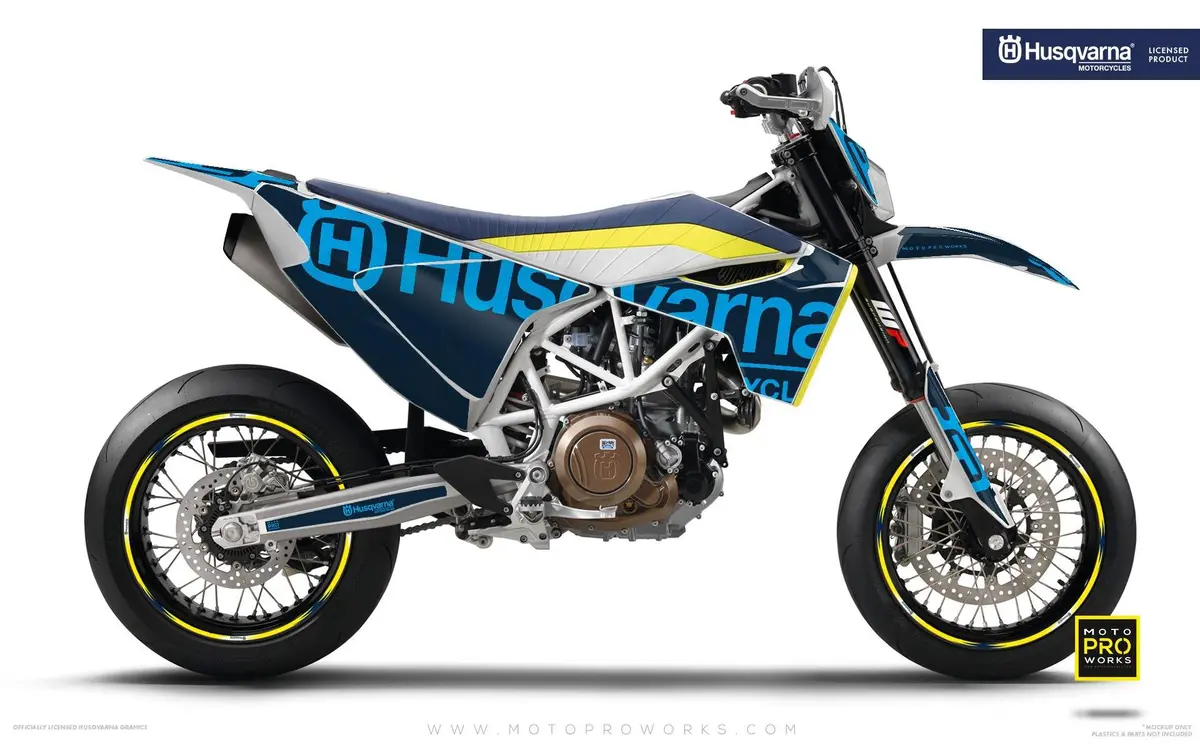 Husqvarna 701 Graphics - "Statement" (Cyan) 1