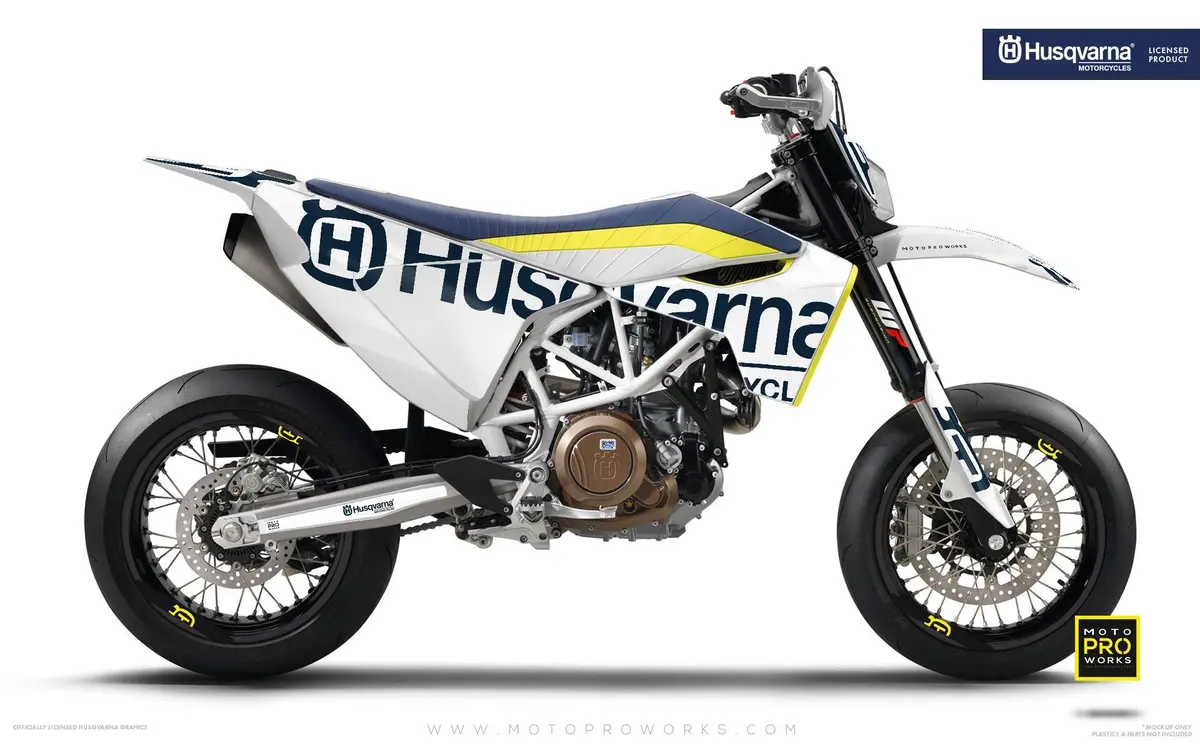 Husqvarna 701 Graphics - "Statement" (White) 1