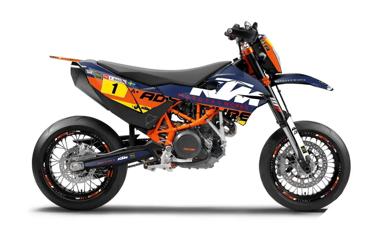 Ktm 690 Smc-R Graphics - "Waypointer" (Dawn) 1
