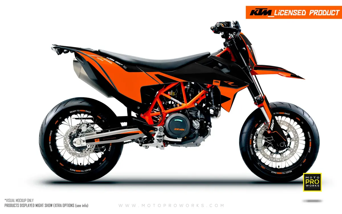 Ktm Graphics - 690 Smc-R "Carera" (Orange) 1