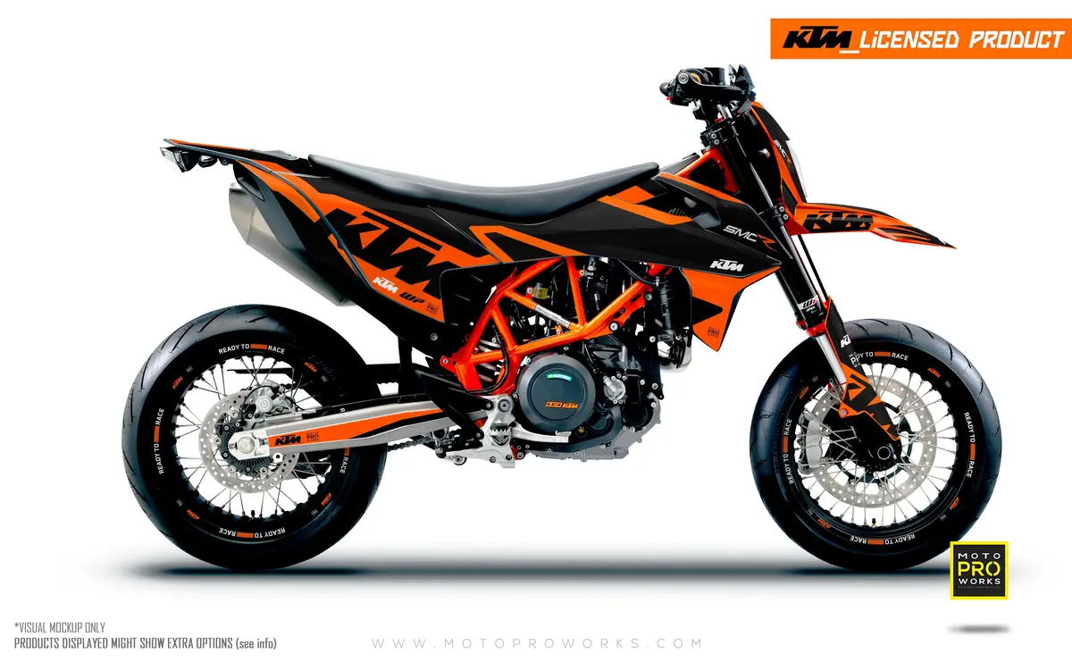 Ktm Graphics - 690 Smc-R "Mounty" (Black/Orange) 1