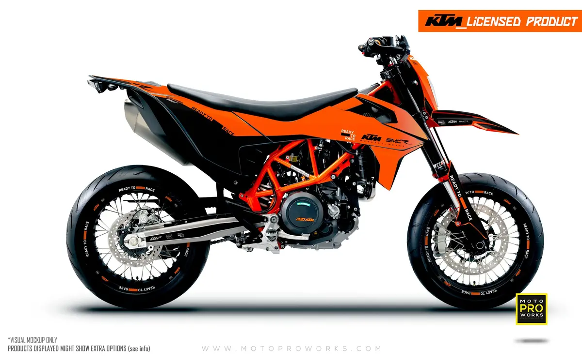 Ktm Graphics - 690 Smc-R "Fade" (Orange) 1