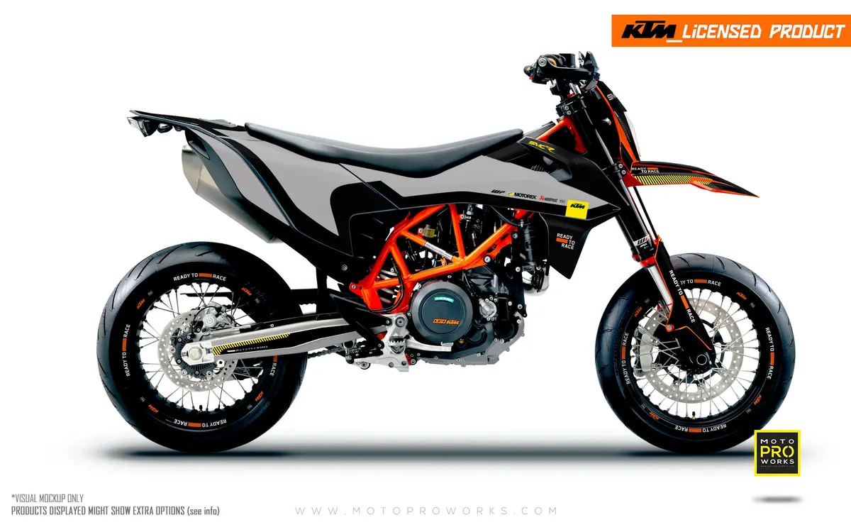 Ktm Graphics - 690 Smc-R "Sprint" (Grey) 1
