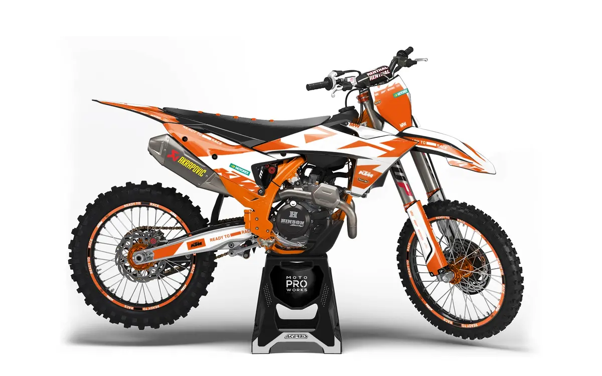 Ktm Exc / Exc-F Graphics - “Podium” (Orange) 1