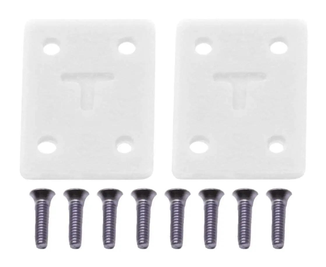 Riser Pad Kit (Includes 8 Long Screws) - White Yeti 1