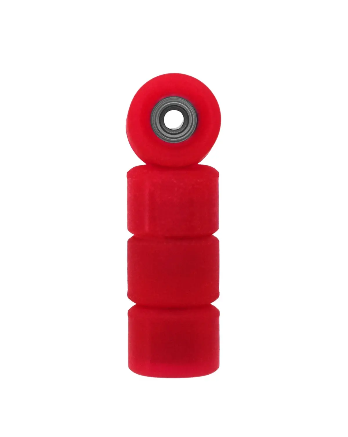 Apex Shorty Wheels - 71D Urethane - Abec-9 Bearings - "Cherry Red" 2
