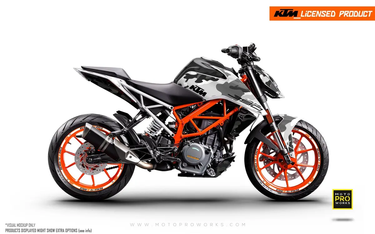 Ktm 250 Duke Graphics - "Camo" (City) 1