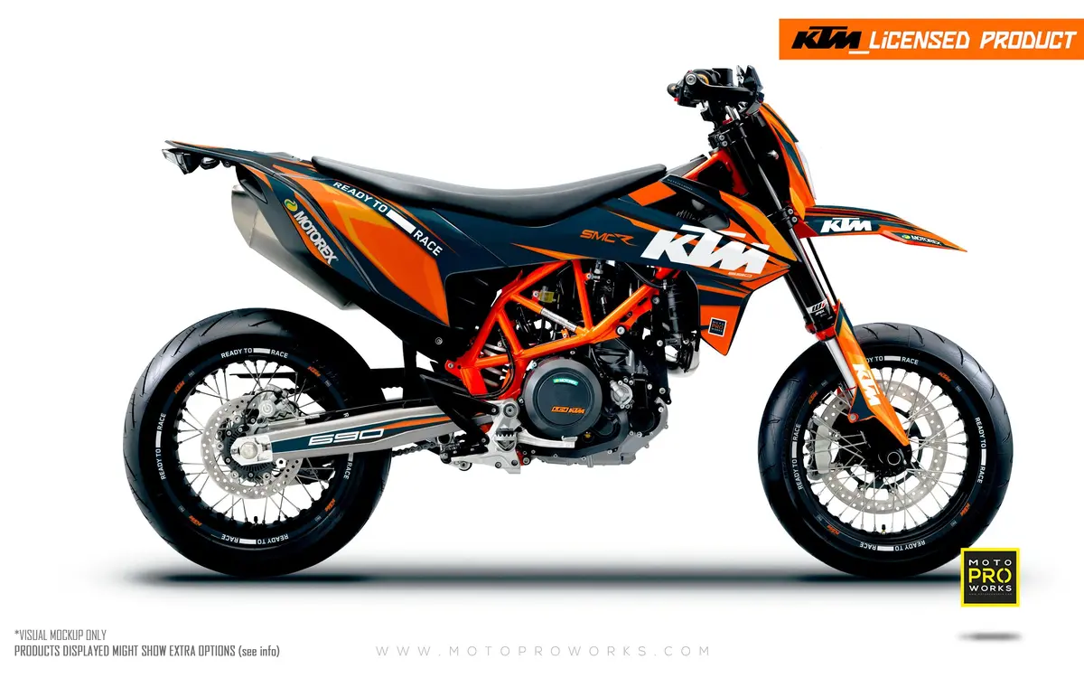 Ktm Graphics - 690 Smc-R "Colibri" (Orange) 1