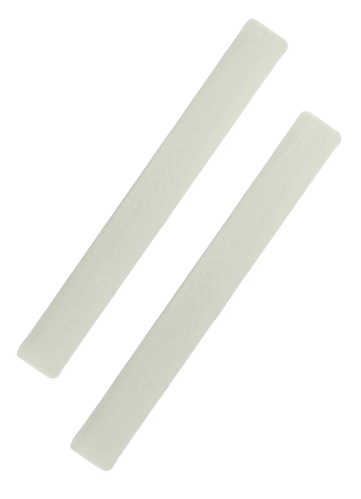 Gem Edition Board Rails (Adhesive Backing) - Glow In The Dark (Off-White To Green Glow) 1