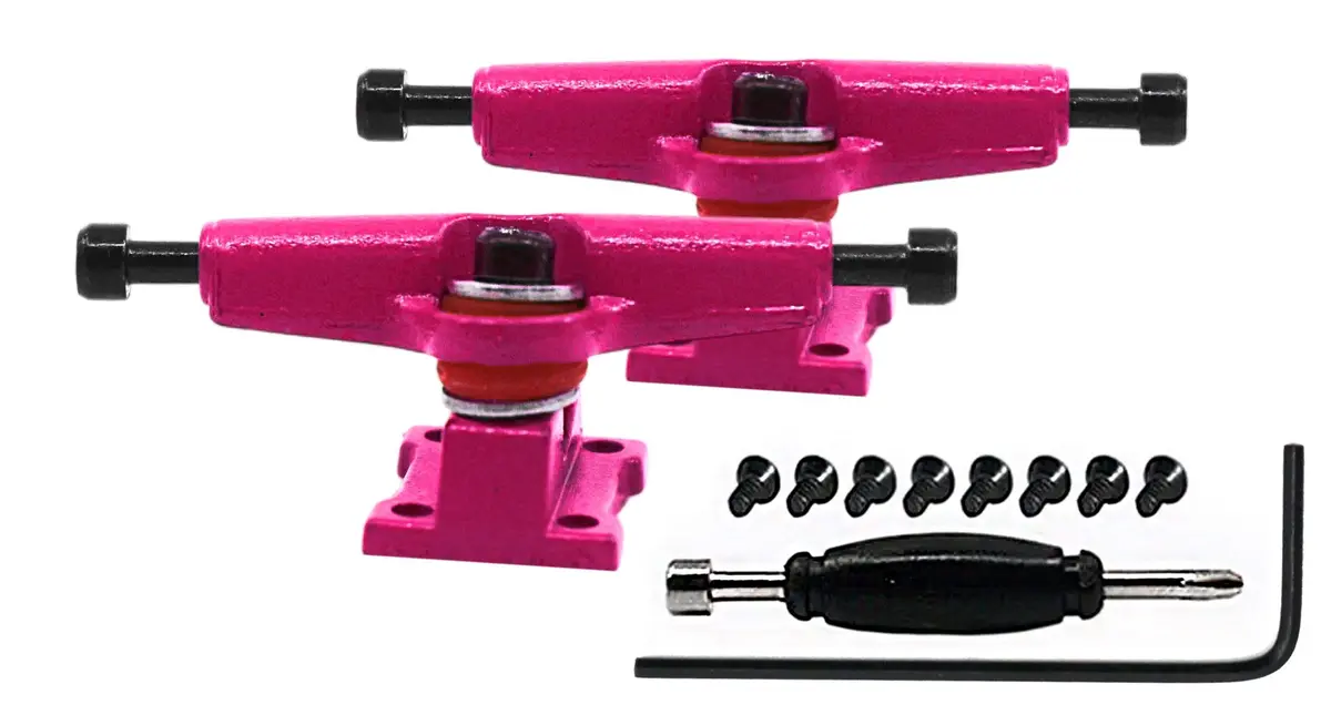 Allen Key Kingpin Style Trucks - Pink 1