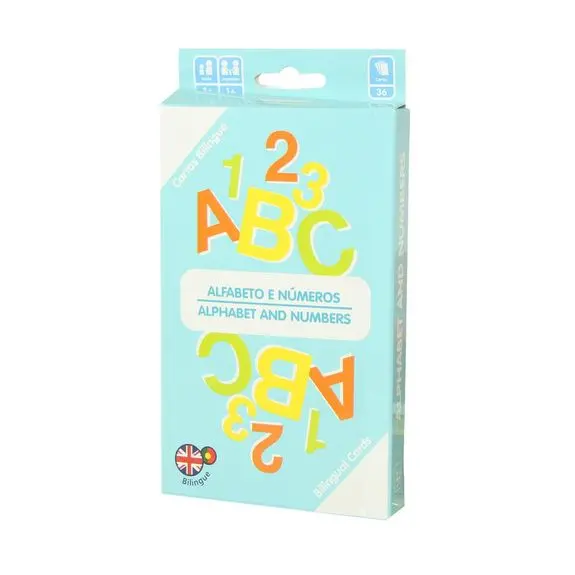Cartas Bilingue Alfabeto E Números 1