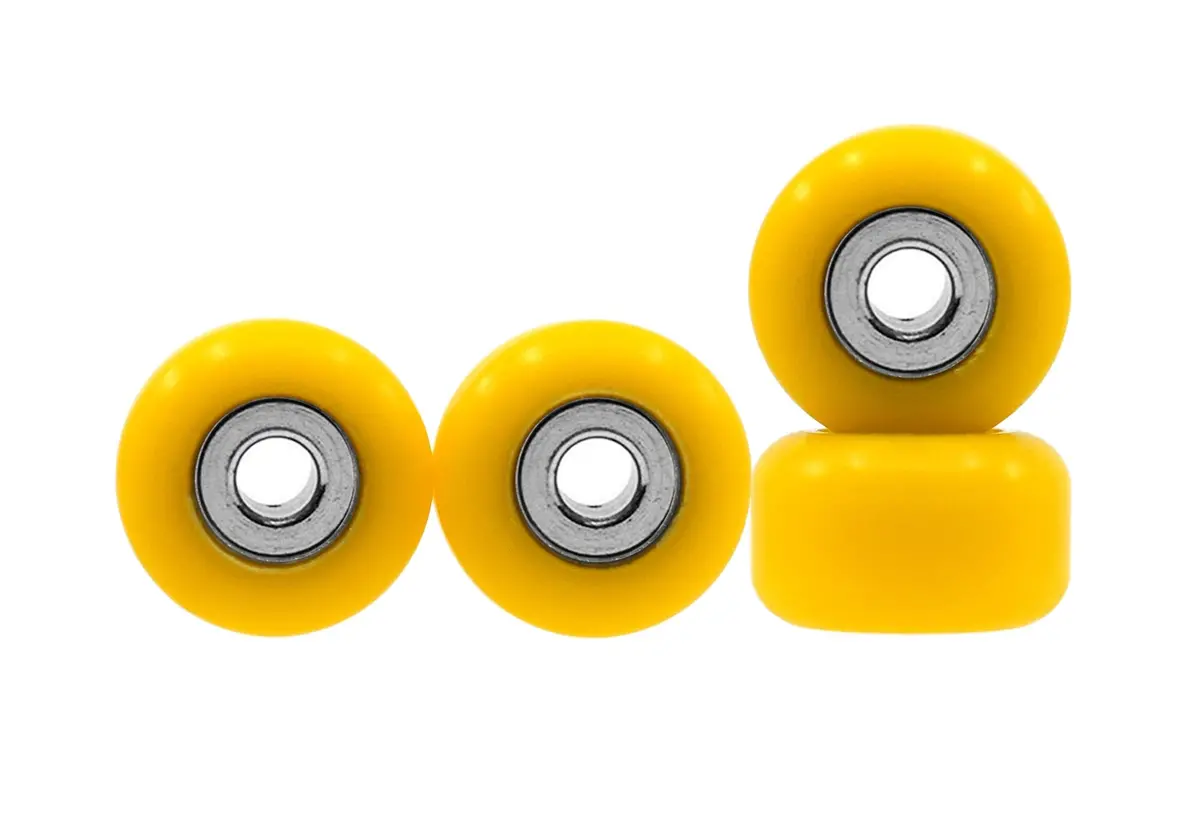 Eco Street Wheels - 85D Cnc Polyurethane - "Yellow" 1