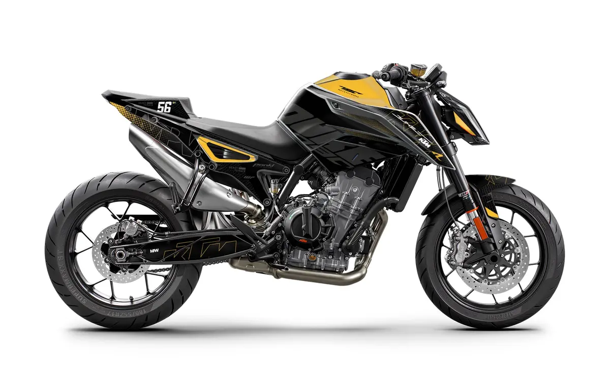 Ktm 790/890 Duke Graphics - “Nyro” (Gold) 1