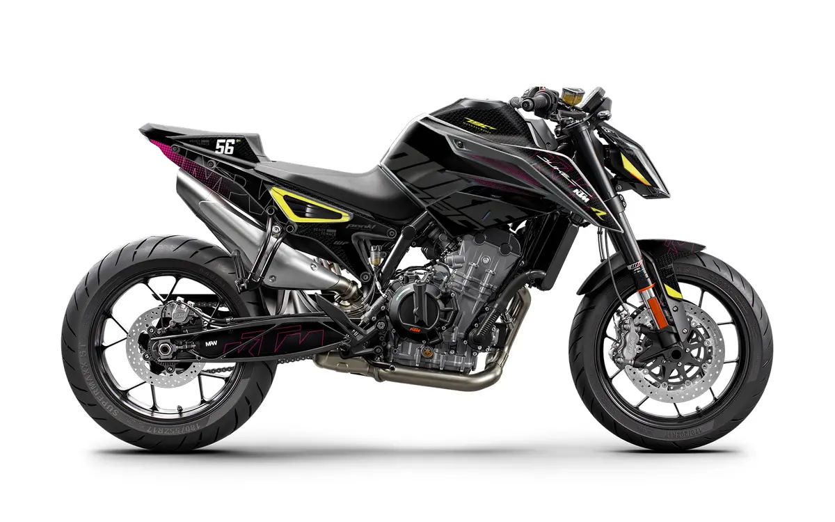 Ktm 790/890 Duke Graphics - “Nyro” (Magenta) 1