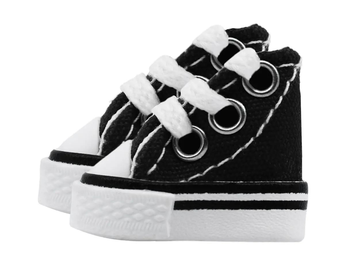 Fingerboard Shoes, Pair - Black 1