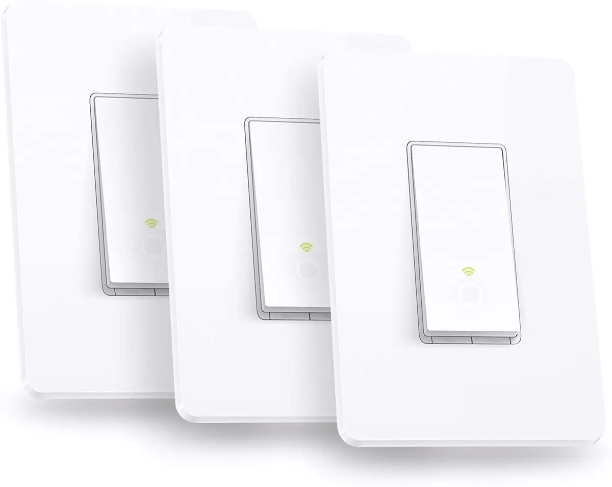 Interruptor Inteligente Wifi Pacote De 3, Compatível Com  Alexa, Google Home E Smartthings, Smart Home Remote Control - Novo 1