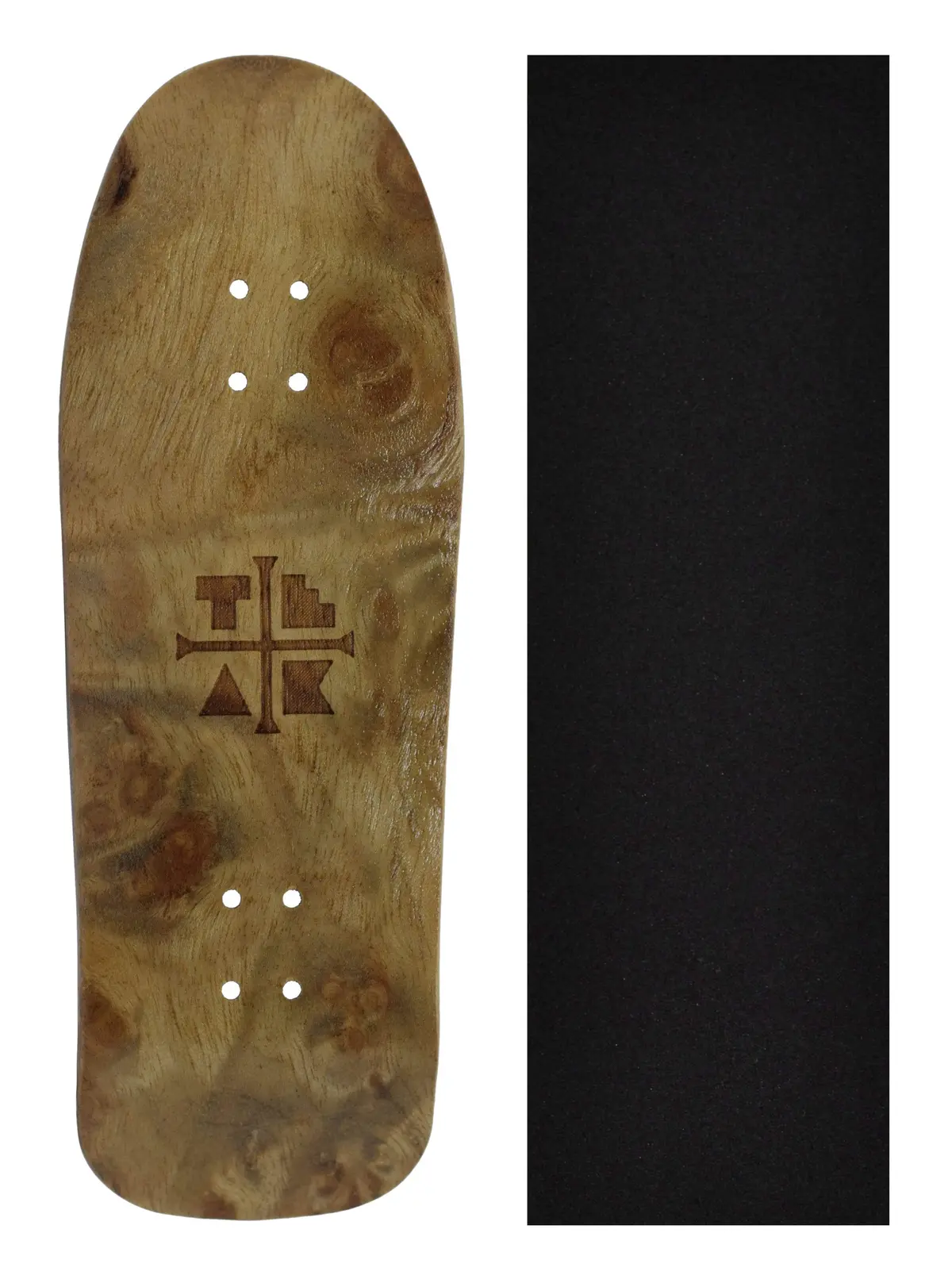 Carlsbad Cruiser Wooden Fingerboard Deck, "The Graham Cracker" - 34Mm X 100Mm 1