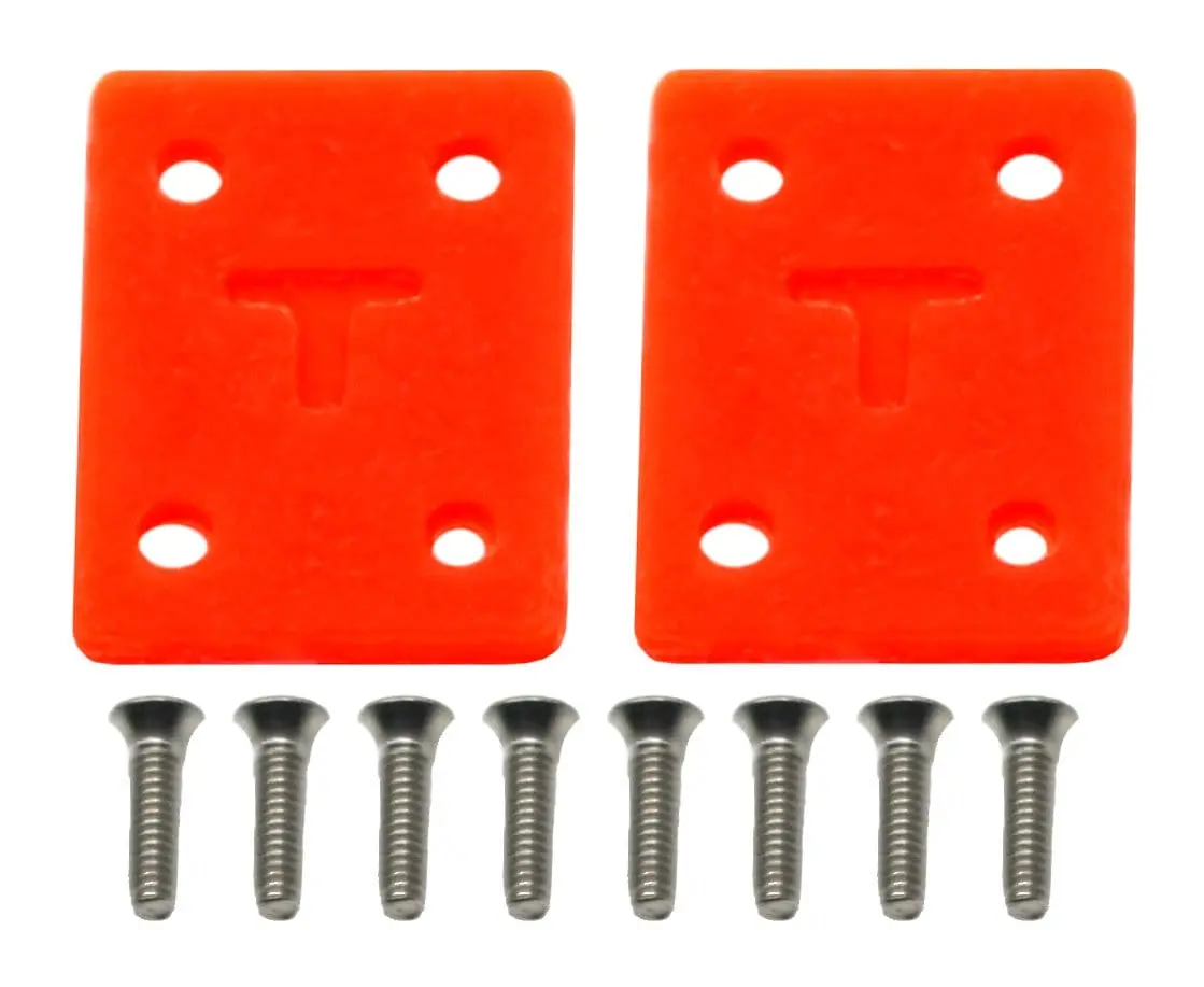 Riser Pad Kit (Includes 8 Long Screws) - Red Velvet 1
