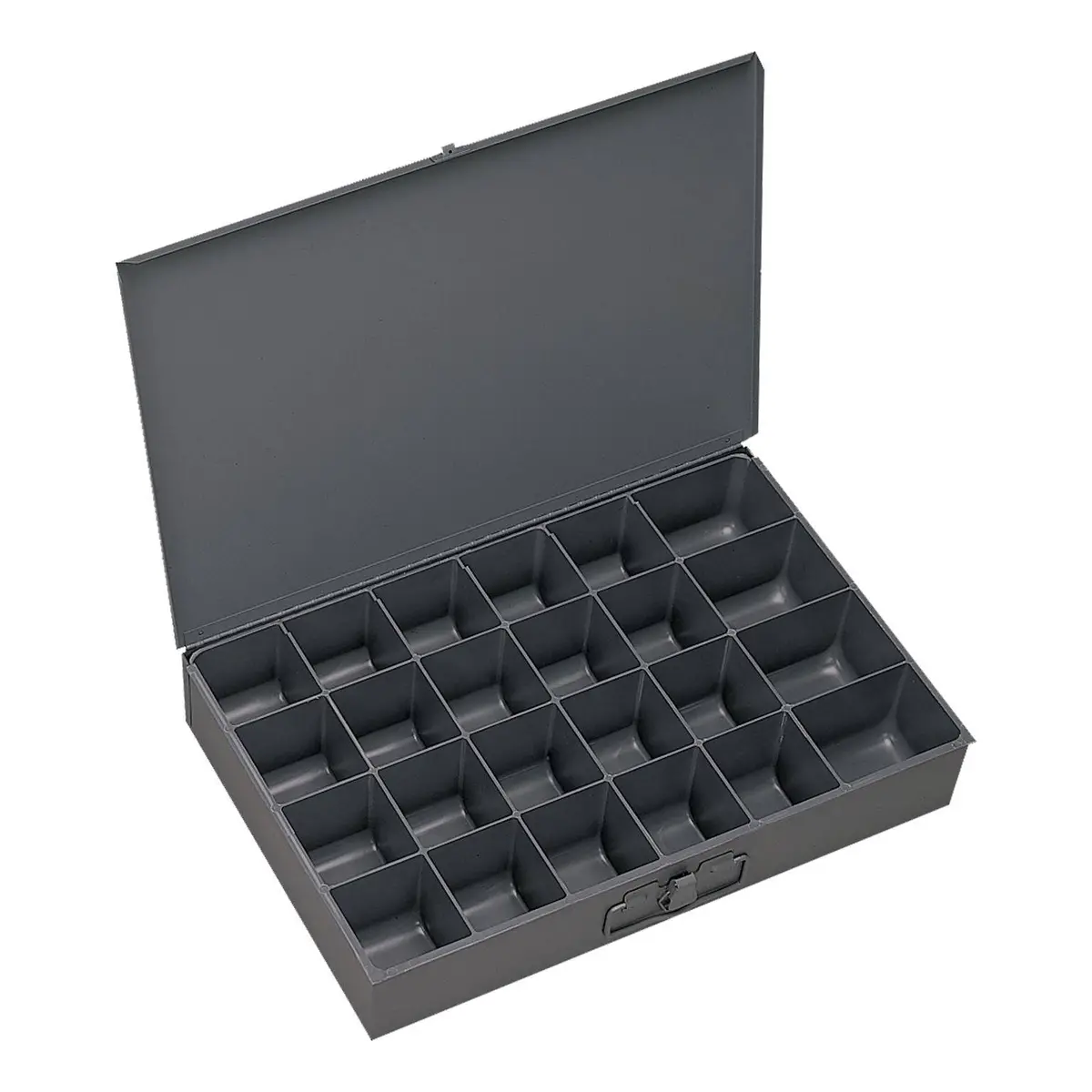 Small Steel Compartment Box, 24 Opening (6-Pack) 1