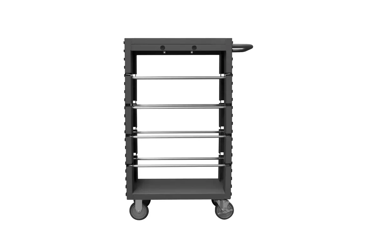 Mobile Wire Spool Cart, 8 Wire Rods 1