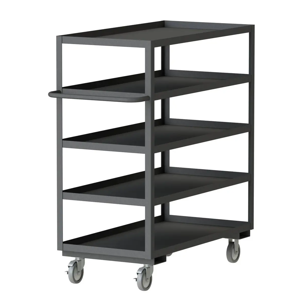 Stock Cart, 5 Shelves, 24 X 48 1