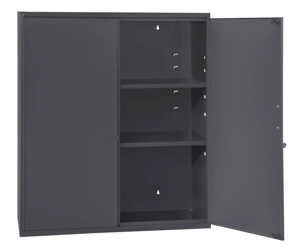 Wall Mounted Storage Cabinet, 3 Shelves 1