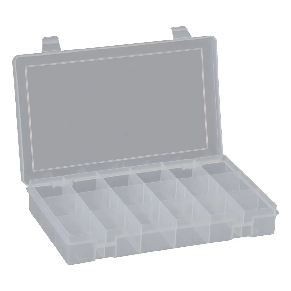 Small, Plastic Compartment Box 1