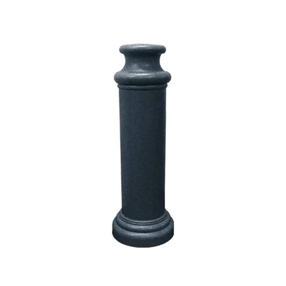 Pawn-Style Decorative Bollard Cover – 49-Inch Tall Cast-Aluminum Design