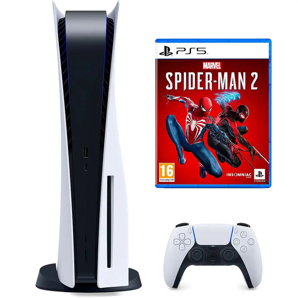 Consola Playstation 5 Marvel's Spider-Man 2 Standard + Jogo Digital - Novo 2