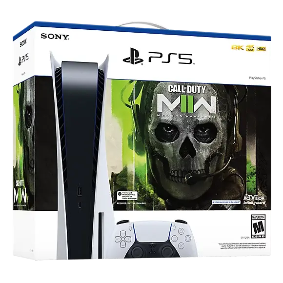 Consola Playstation 5 + Jogo Call Of Duty Modern Warfare Ii Versão Digital - Novo 1