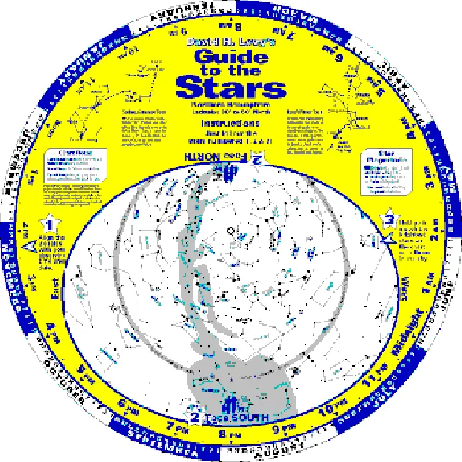 Planisphere - Guide To The Stars - 11" - Southern Hemisphere 1