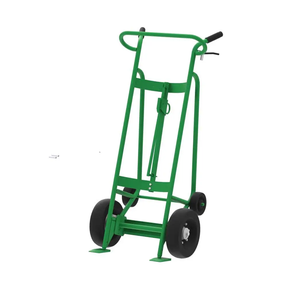 Valley Craft Steel 4-Wheel Drum Hand Trucks 3