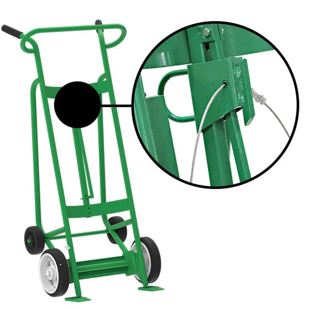 Valley Craft Steel 4-Wheel Drum Hand Trucks 17