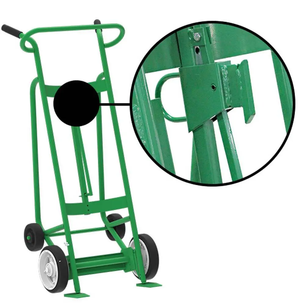 Valley Craft Steel 4-Wheel Drum Hand Trucks 18