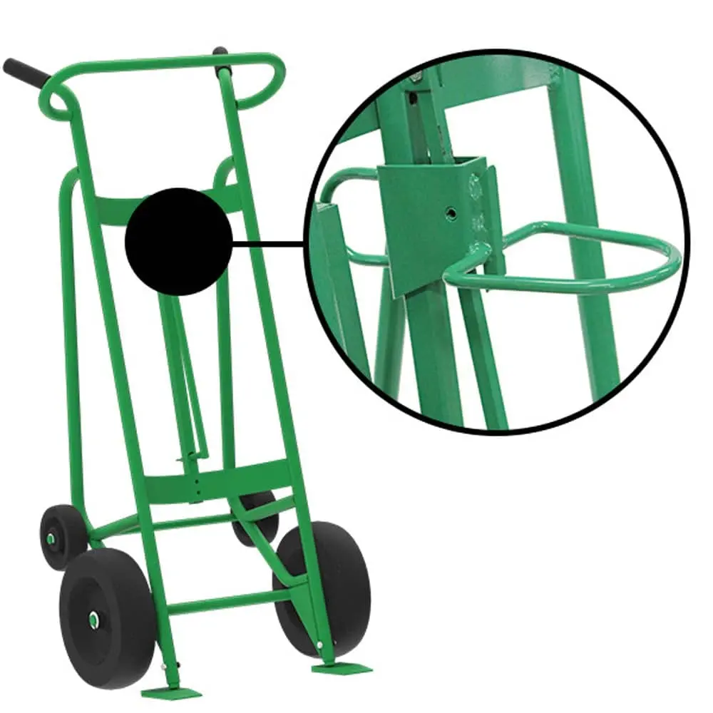 Valley Craft Steel 4-Wheel Drum Hand Trucks 5