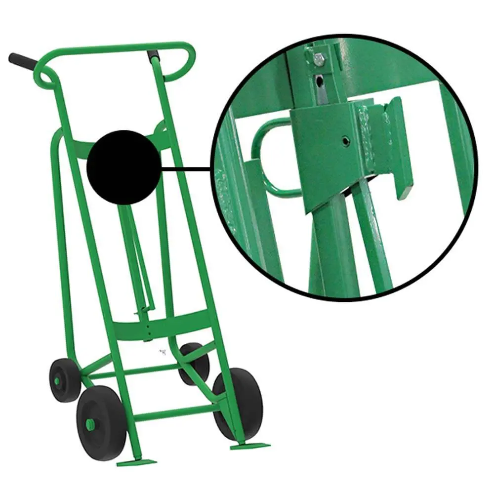 Valley Craft Steel 4-Wheel Drum Hand Trucks 23