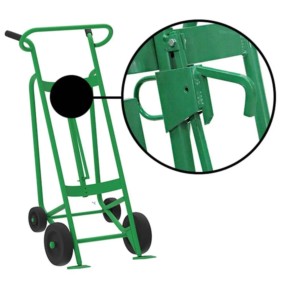 Valley Craft Steel 4-Wheel Drum Hand Trucks 24