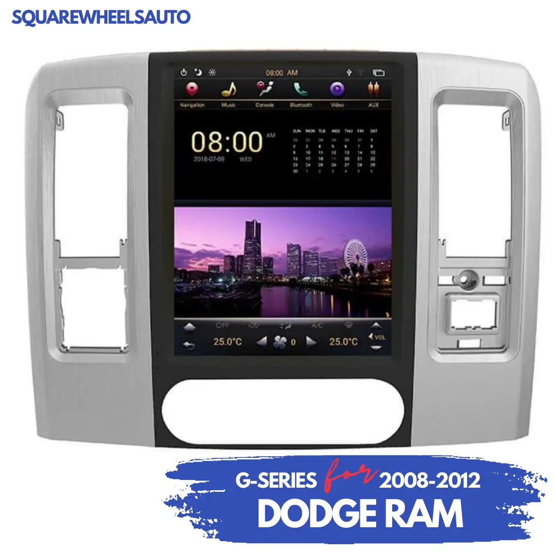 Dodge Ram (2008–2011) Android Head Unit | Squarewheels G-Series 1