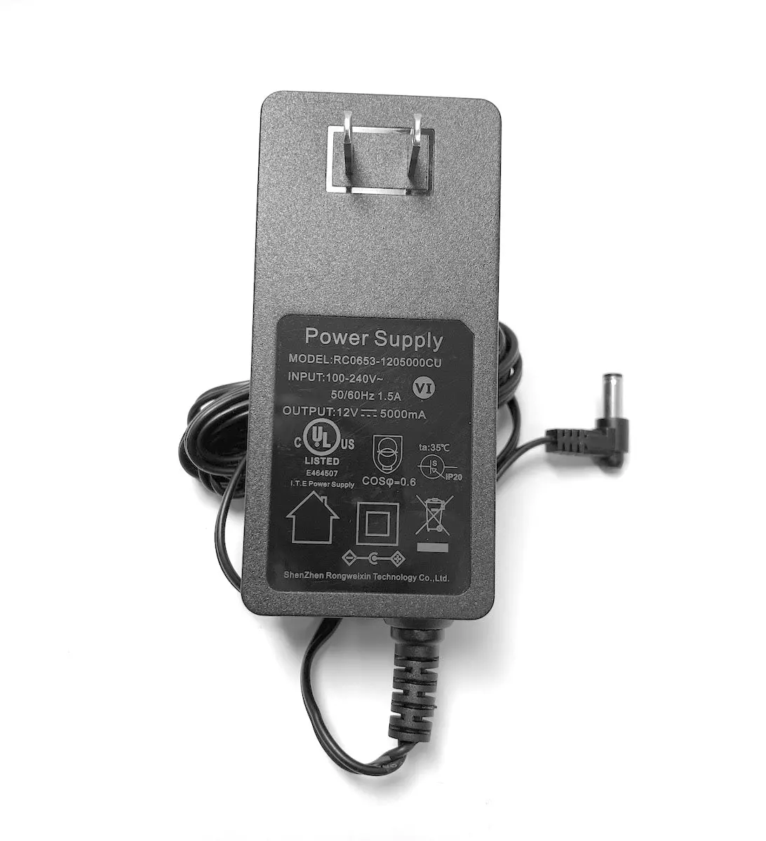 Ac Power Supply - 12V 5A 1