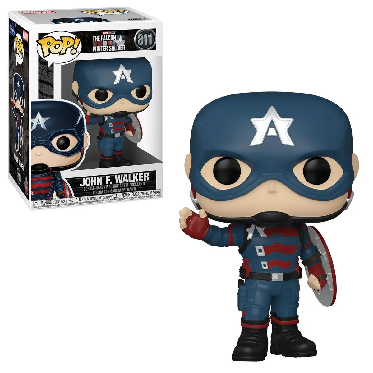 Funko Pop! Marvel: O Falcão E O Soldado Invernal - John F. Walker, 3,75 Polegadas 1