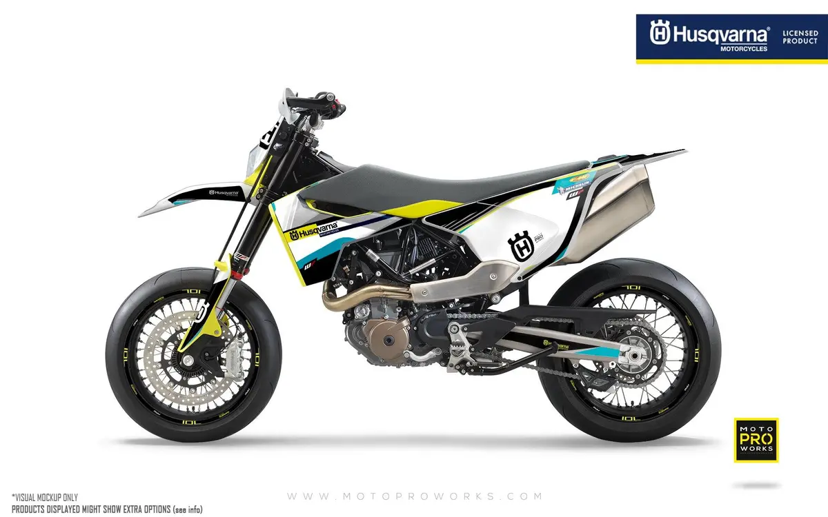 Husqvarna 701 Enduro Graphics - "Jagged" 2