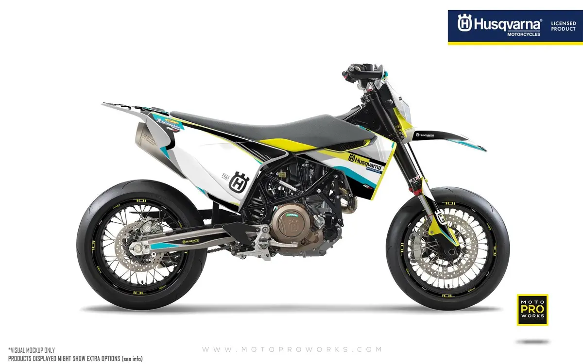 Husqvarna 701 Enduro Graphics - "Jagged" 1