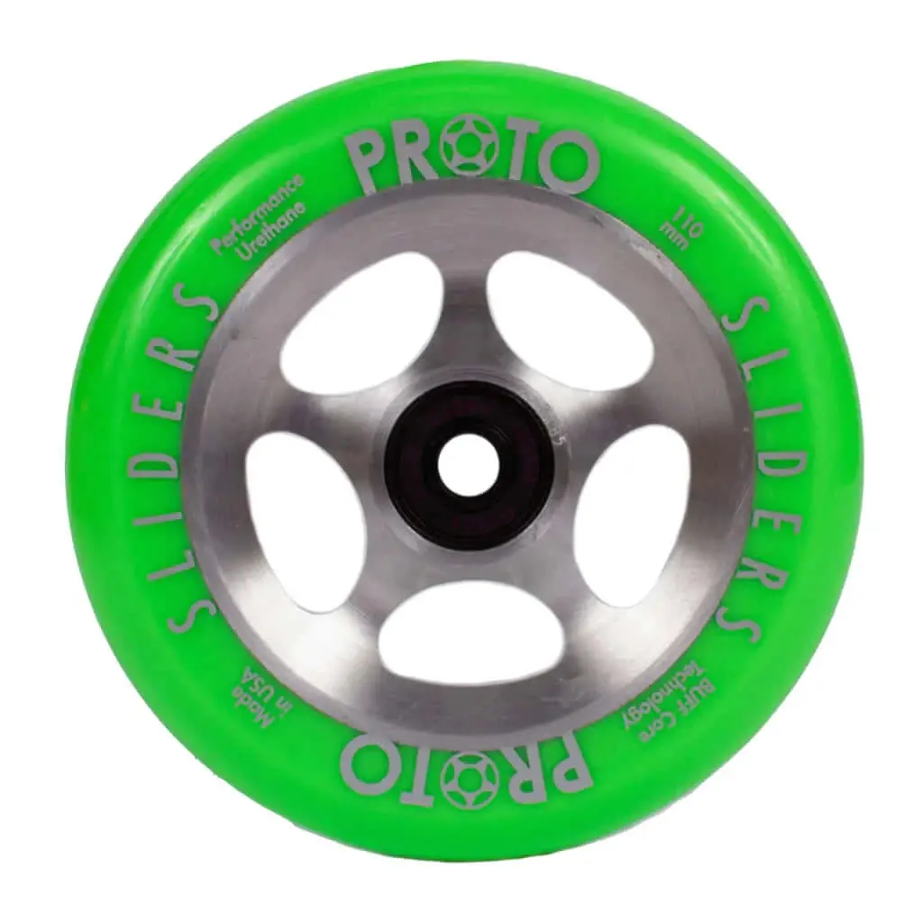 Proto Starbright Sliders 110Mm (Neon Green On Raw) 1