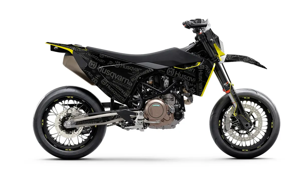 Husqvarna 701 Enduro Graphics - "Prototype" (Grey) 1