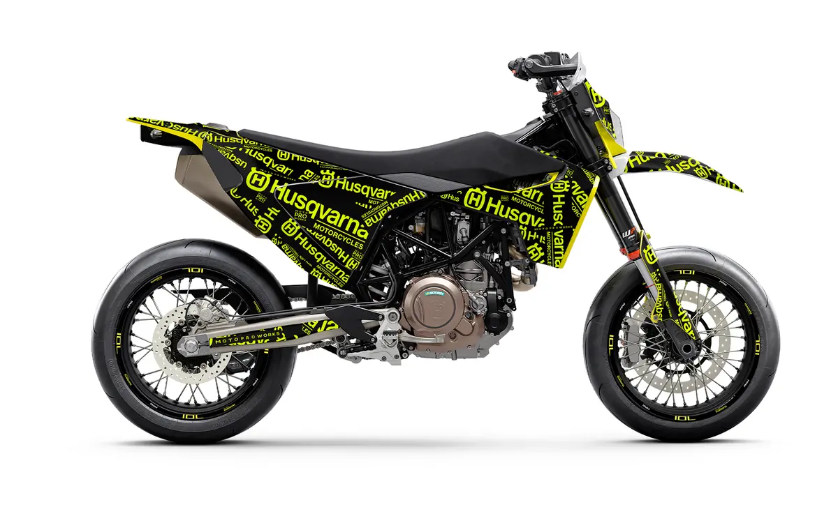 Husqvarna 701 Enduro Graphics - "Prototype" (Yellow Fluo Edition) 1